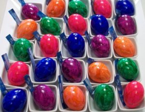 Gekleurde eieren