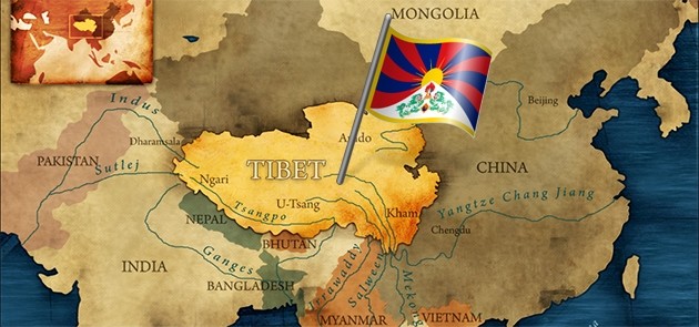 Daar ligt Tibet.Gastropdia