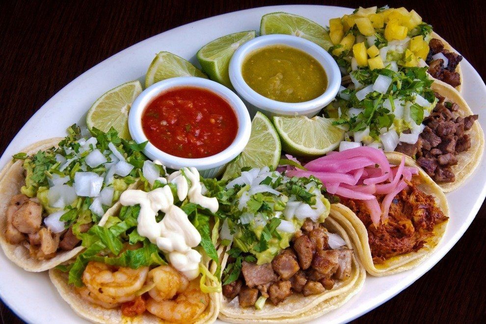 In San Diego, Mexcio bij restaurant La Puerta in het Gaslamp Quarter zit u bij het beste Taco restaurant. , Gastropedia